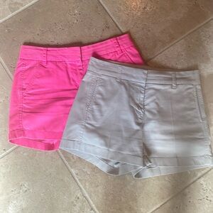 J .Crew Chino shorts - Pair 4”
